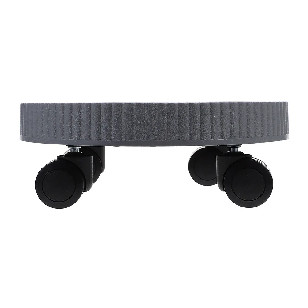 PP Material Plant Tray Rolling Flowerpot Base Pot Stand Indoor Gardening Movable Plant Plates for Pots Indoor Planter Plates