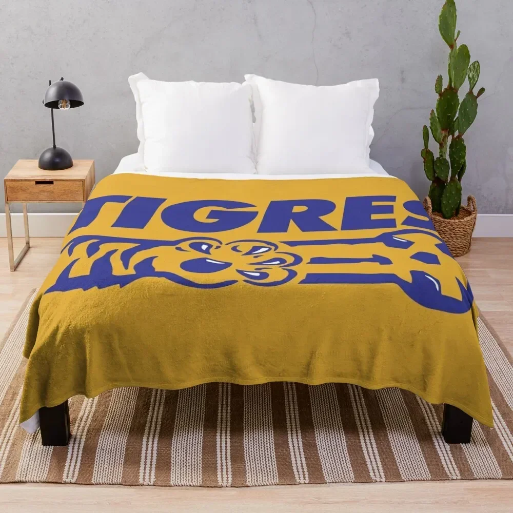 

Vintage UANL Tigres Throw Blanket Heavy Loose Soft Beds Blankets