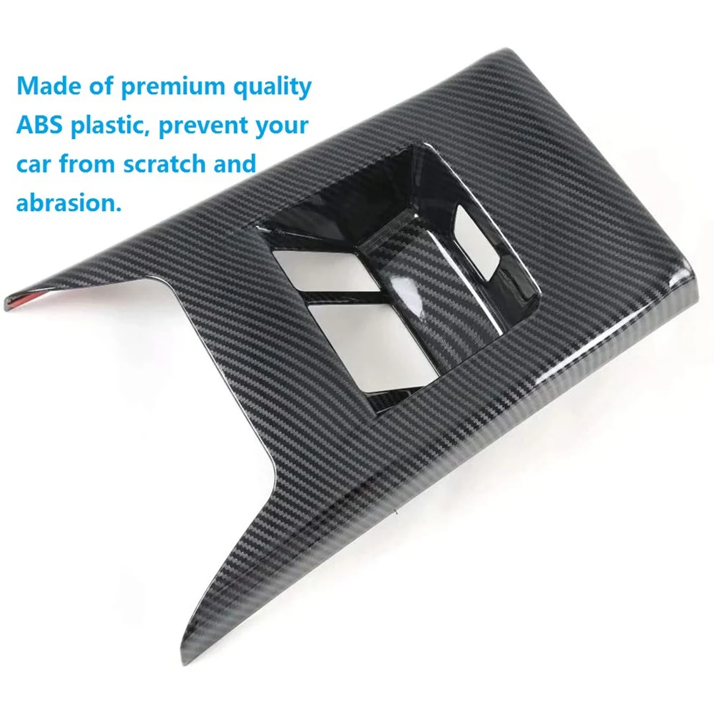 

AC34-Car Rear Armrest Box Seat Air Vent Outlet Cover Trim Accessories For Mitsubishi Pajero Montero Shogun Sport 2019 2020