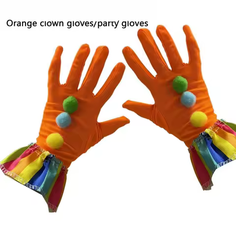 Festival dance party gloves funny clown gloves clothing accessories drama performance stage performance glove accessories