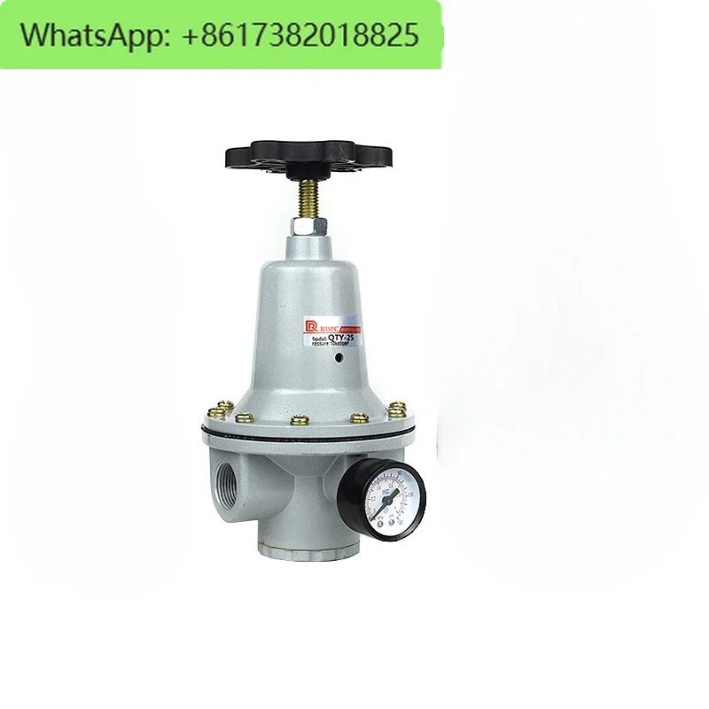 Pneumatic Air Pressure Reducing Valve QTY-8/10/15/20/25/32/40/50 Pressure Regulator Air Supply Processor 08