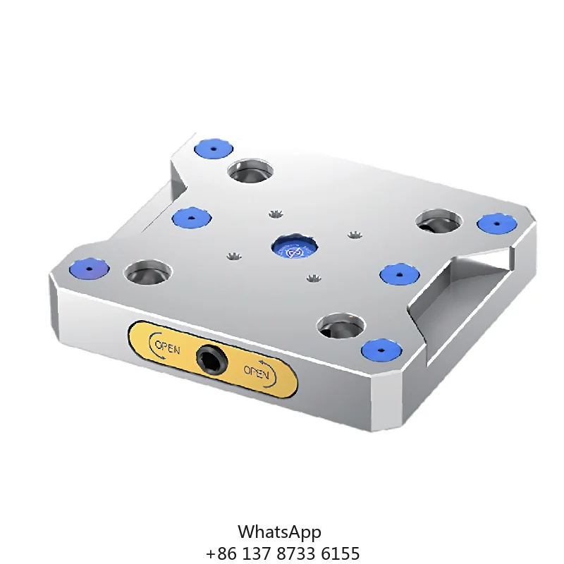 CNC Quick-Change Base Plate For 5 Axis Vices Clamping Fixture Applications