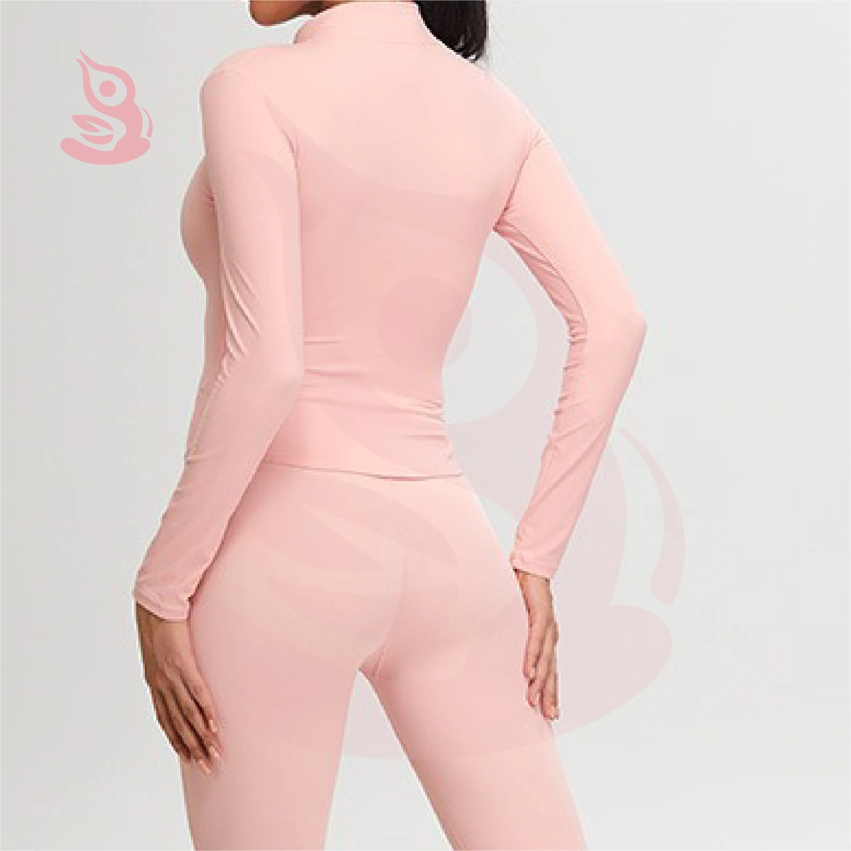 New Slim Fit Yoga Suit Set for Women, Half Zipper Sports Top, T-shirt, Slightly Flared Wide Leg Yoga Pants Gym Set Women