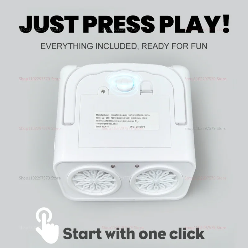 Automatyczna maszyna do baniek mydlanych z 2 wentylatorami, ponad 50000 baniek na minutę, przenośna maszyna do baniek dla dzieci, bez wody do baniek na imprezy i zabawy na świeżym powietrzu.