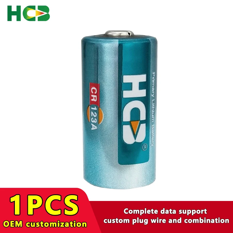 Alarma de detección de humo y fuego fotoeléctrica, cámara magnética de puerta, Localizador GPS, de 3V batería de litio, HCB CR123A