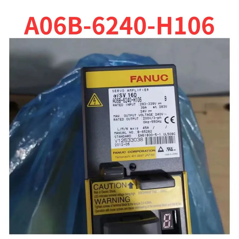 Second-hand    A06B-6240-H106    Drive    test  OK     Fast Shipping