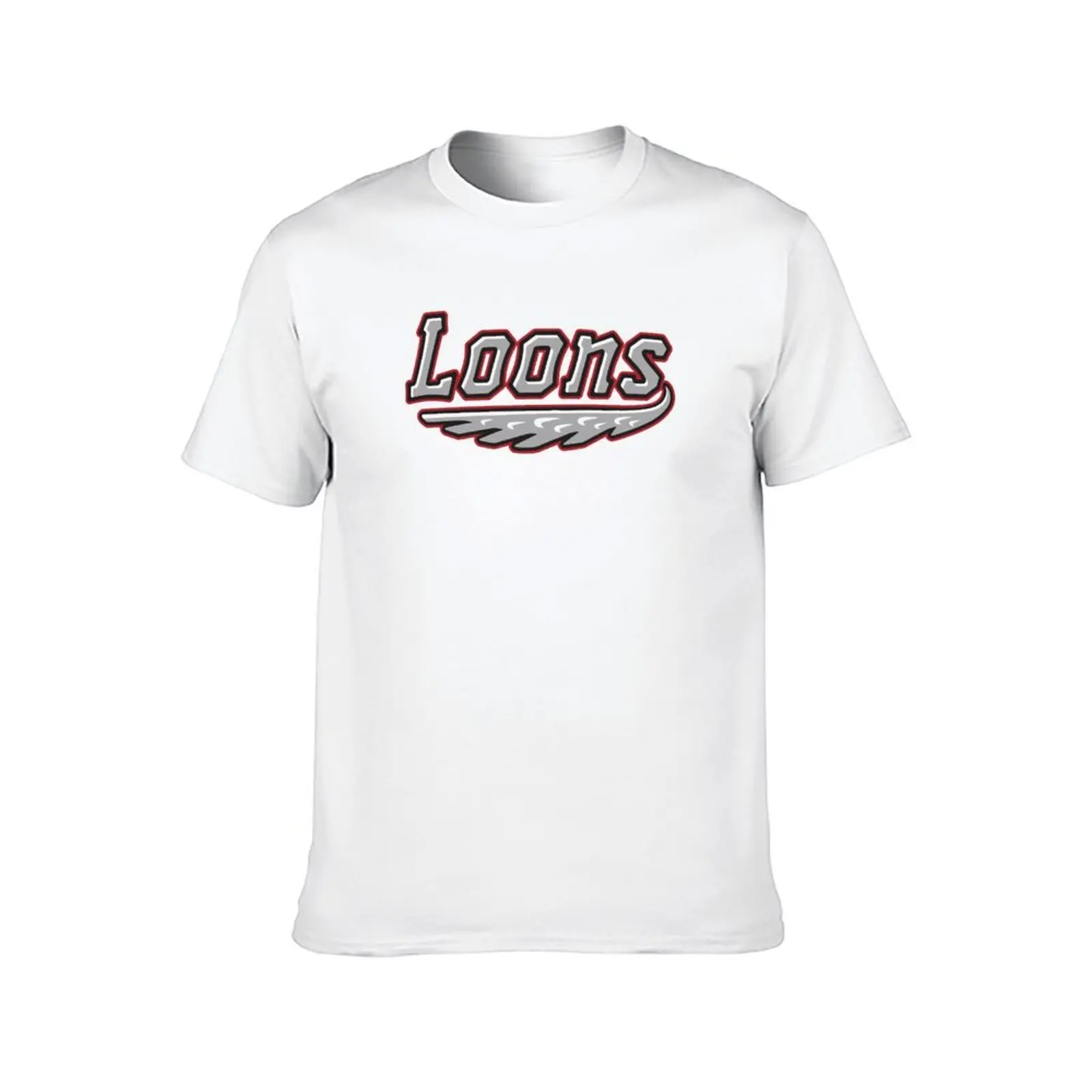 تي شيرت بيسبول Great Lakes Loons تي شيرت للرجال من القطن الناعم تي شيرت مصمم للرجال #2