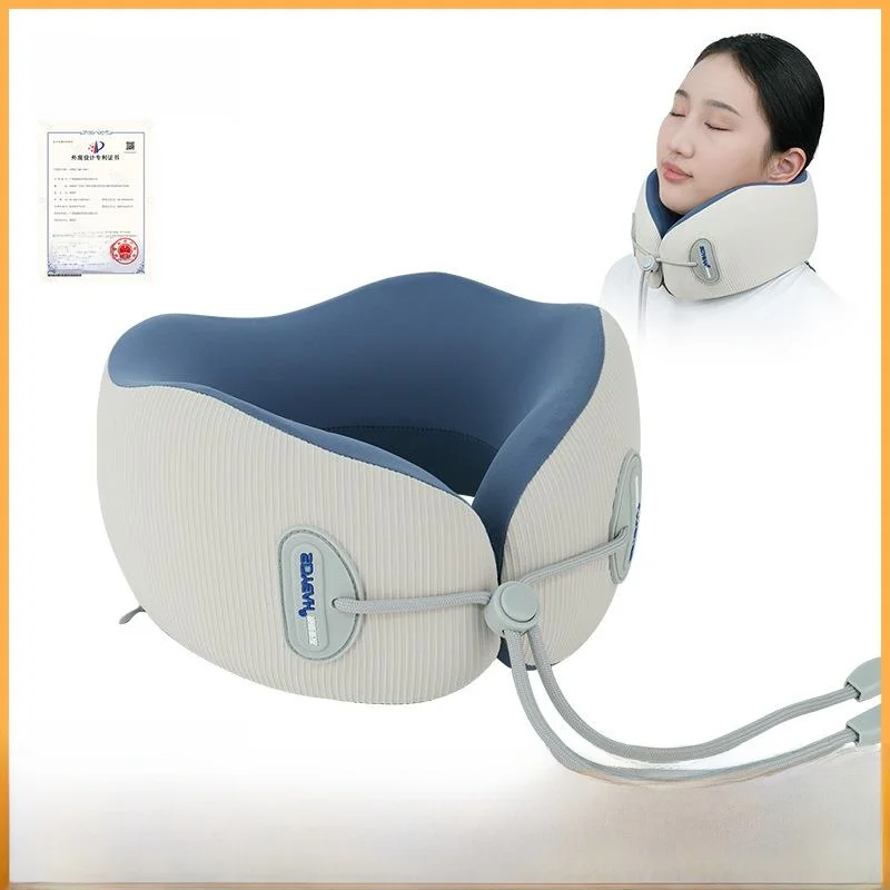 

Memory Foam Neck Pillow U-Shaped Portable Travel Pillow Office Nap Supportive Travel Companion Breathable Design Not Available