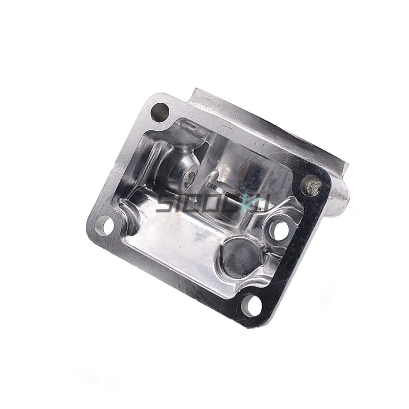 Para motor Mitsubishi 6D31 6D34 4D34 termostato assento inferior sem termostato de tubo de ferro