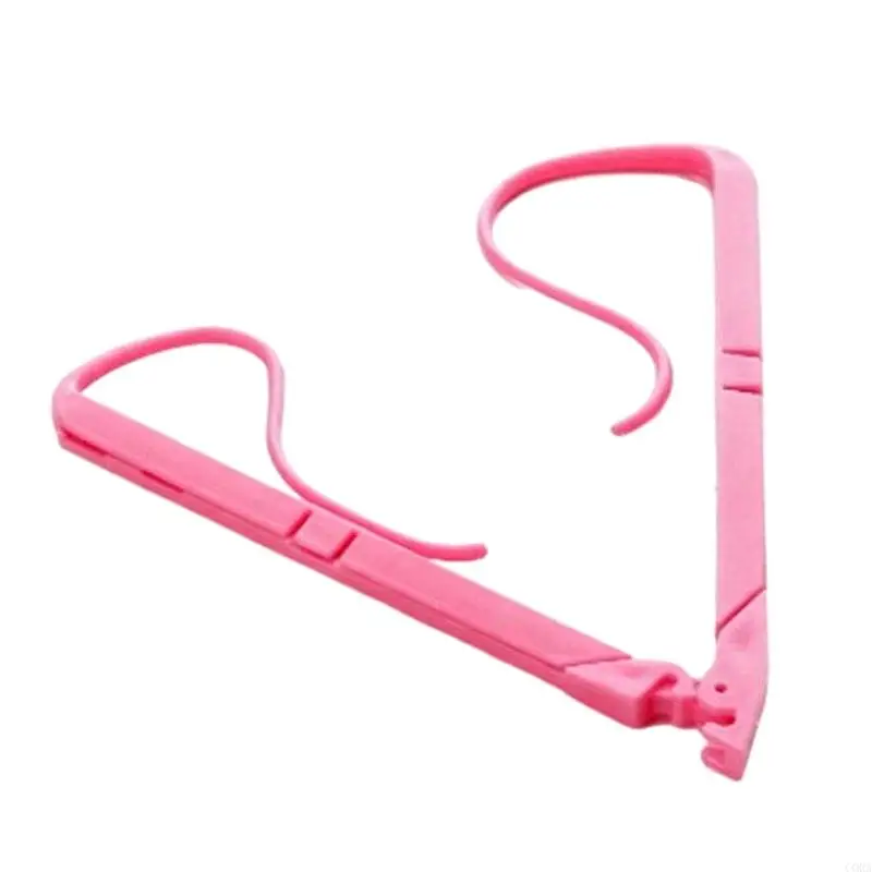 CORA Desk Reading Stand with Hinged Page-Holding Arms, Portable Plastic Book Holders for Open Books and Document Viewing