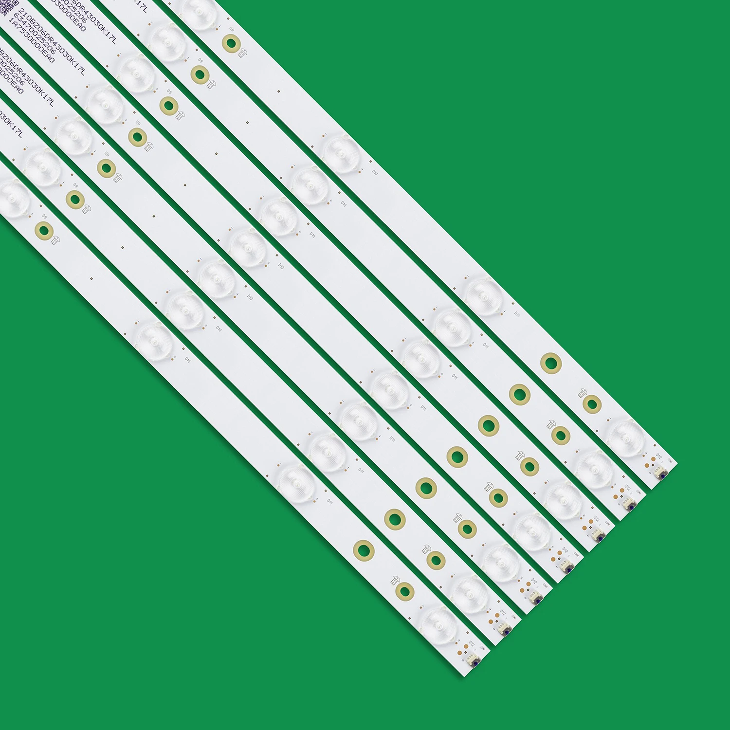 LED-achtergrondverlichtingsstrip 12 lampen voor Philips 49\