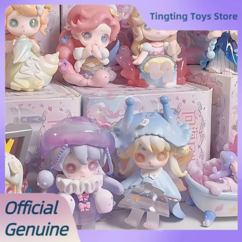 

Подлинная серия Keeno V3 Wish On The Sea Breeze, слепая коробка, кавайная фигурка, модель из ПВХ, куклы, загадочная коробка, коллекция игрушек, подарок