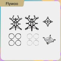Flywoo FlyLens 75/85 O3 O4 Accessory Kit VTX Bracket and Bottom Carbon Fiber Plate for DJI FPV Freestyle Drone Parts
