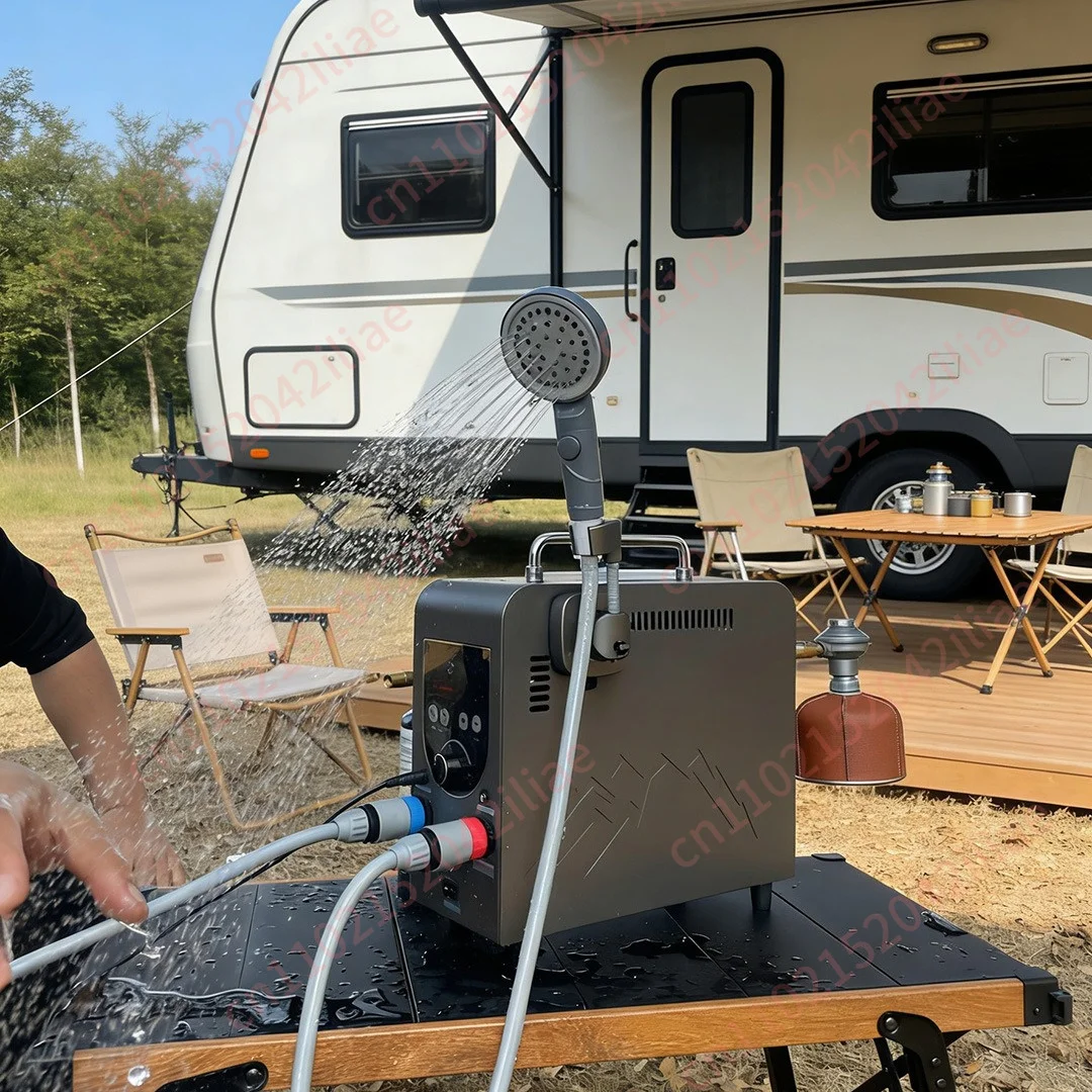 Outdoor Camping Water Heater - Taşınabilir Kamp Su Isıtıcısı Akıllı Gazlı