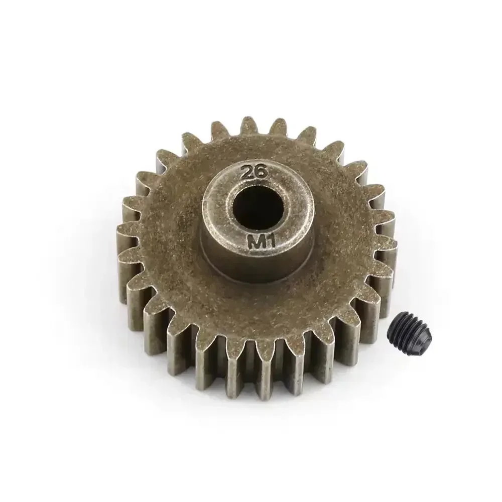 

26T Motor Gear Pinion Gear 1.0M 5mm 6497 for TRXS Maxx Hoss RC Car Spare Parts Accessories