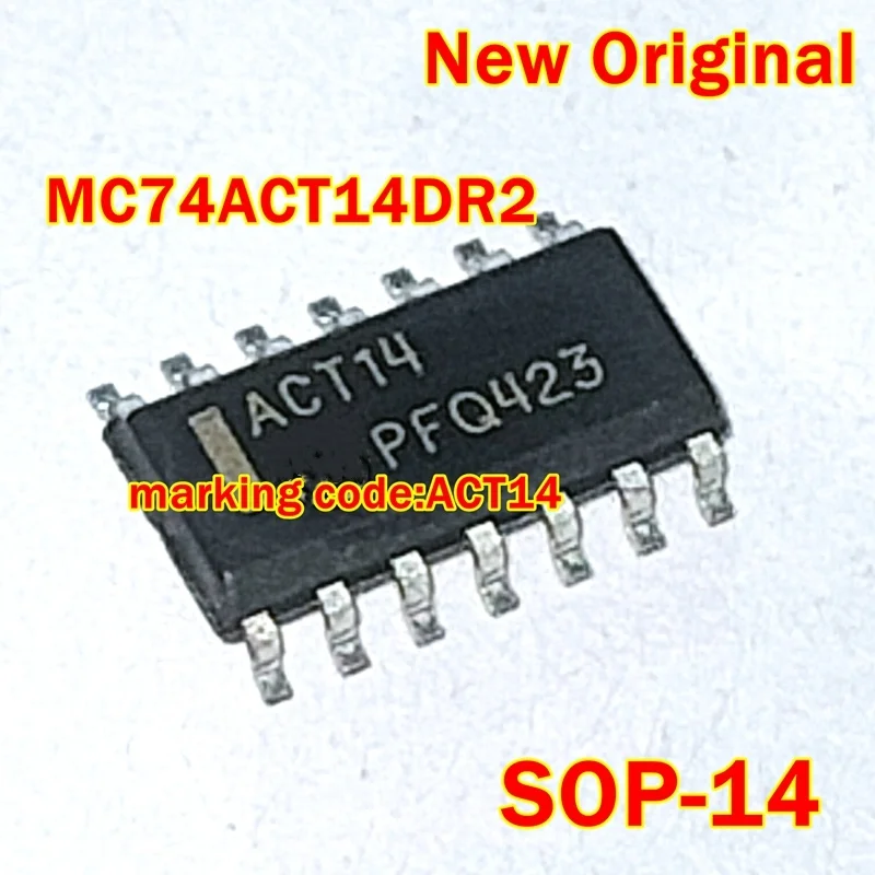 

1pcs to 100pcs MC74ACT14DR2 SOP-14 marking code:ACT14 New Original Hex Inverter Schmitt Trigger