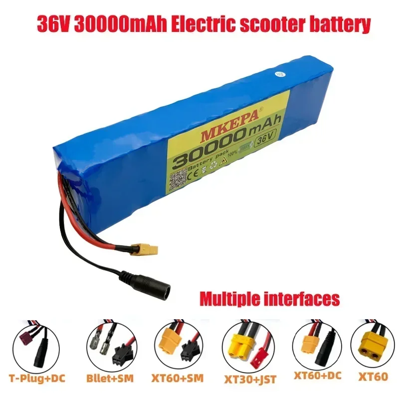 10S3P 36V/42V 30Ah Electric Scooter Lithium battery pack,For Kugoo S2 / S3 / S4 / M2,equipped with 30A BMS，Balanced charging