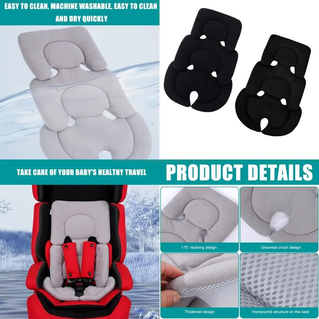 

Дышащие детские коляски сиденья накладки Универсальная фитинга для различных моделей.