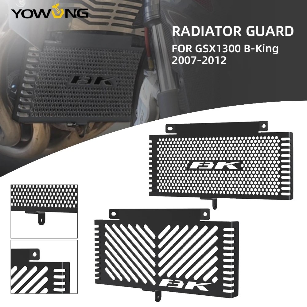 

Motorcycle Grille Cover FOR Suzuki GSX1300 GSX 1300 B-King BKing 2007 2008 2009 2010 2011 2012 CNC Radiator Guard Protector