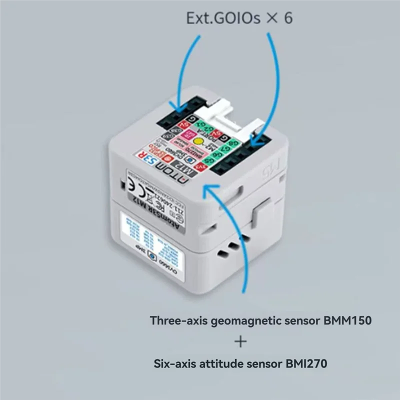 News For M5stack ATOMS3R Camera Kit M12 Version High-Resolution OV3660 Sensor M12 Wide Angle Camera Programmable Controller