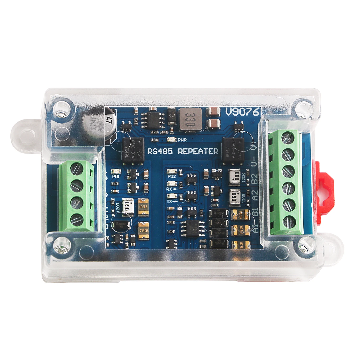 RS485 Repeater Sharer Distributor Hub RS485 Extension Amplifier Photoelectric Isolation anti-interference