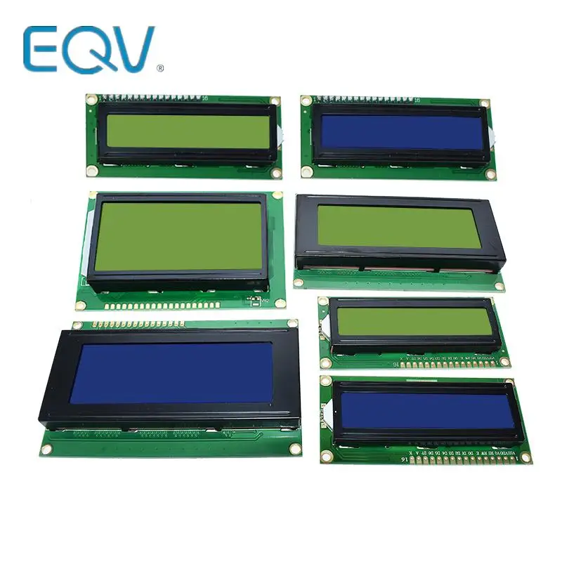 LCD1602 LCD 1602 2004 12864 module Blauw Groen scherm 16x2 20X4 Karakter LCD Display Module HD44780 Controller blauw zwart licht