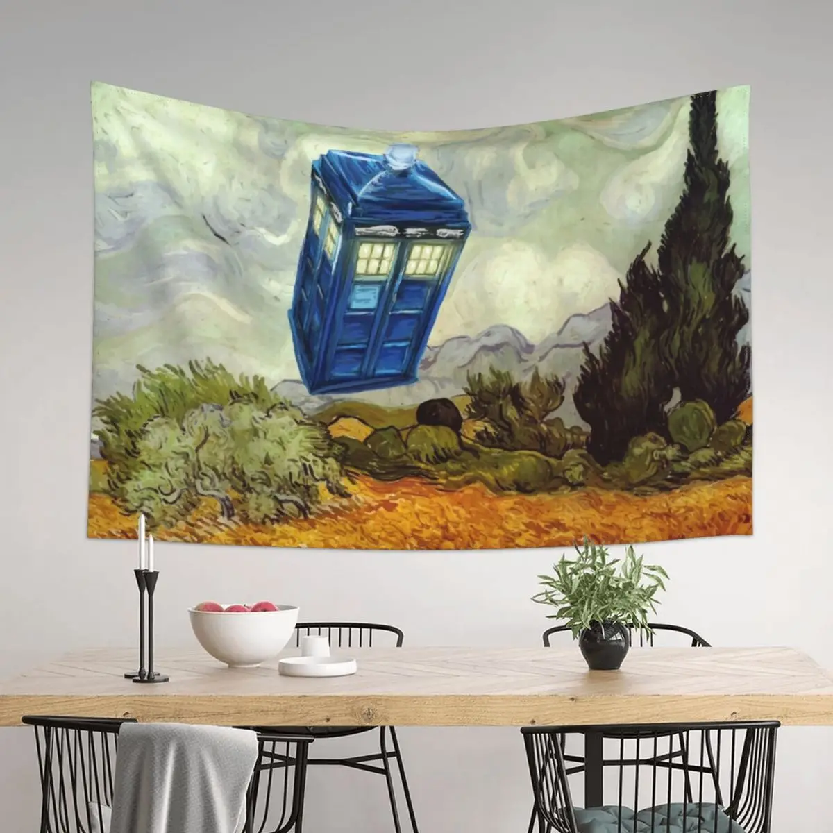 

Vincent and the Doctor Tapestry House Decor Carpet Wall Home Decoration Accessories Tapestry