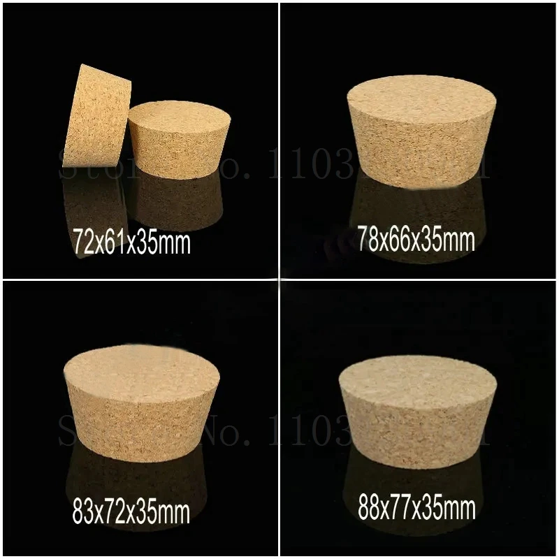 Imagem -06 - Rolha de Cortiça 32 Mm83 mm Pcs Lot Acessórios de Laboratório