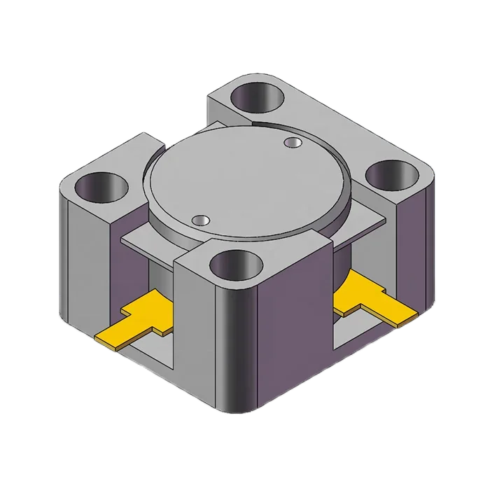 X/Kuband 8.0~12.0 GHz Microwave Ferrite Broadband Drop-in Single Circulator