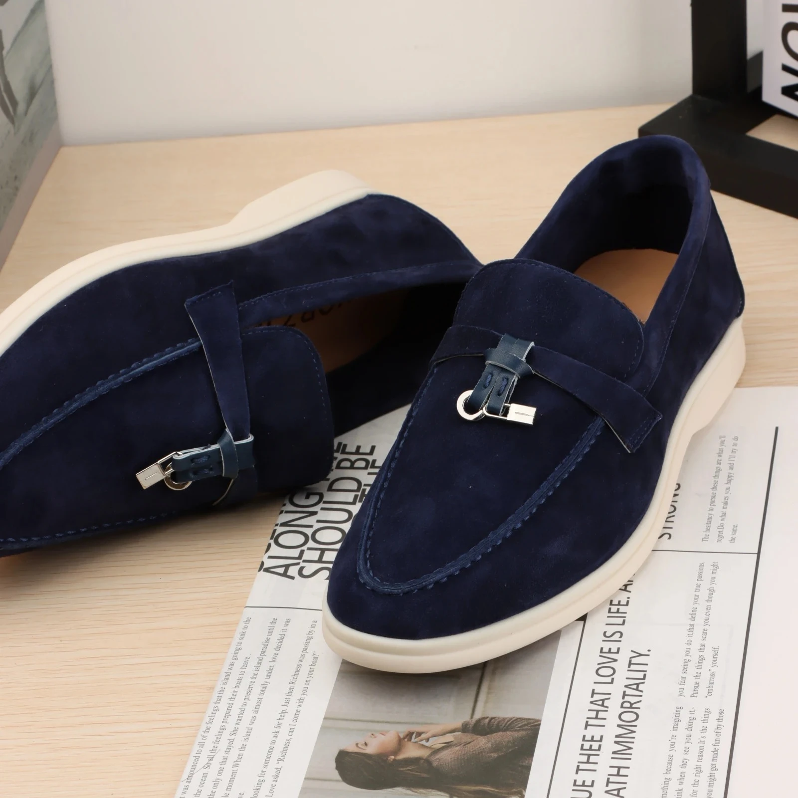 Hoogwaardige casual schoenen voor heren en dames, elegante en veelzijdige stadsvoetkleding - afbeelding 2