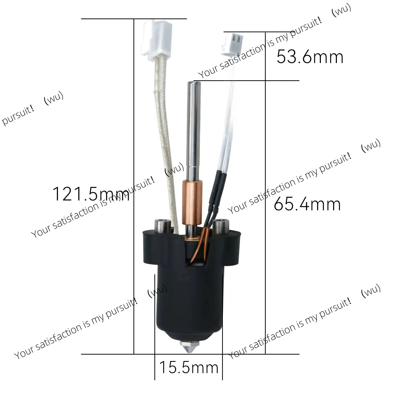 for 3D Printer Ender 3 V3 V3 PLUS Spare Parts Integrated Nozzle Ceramic Hotend Heater Block Kit