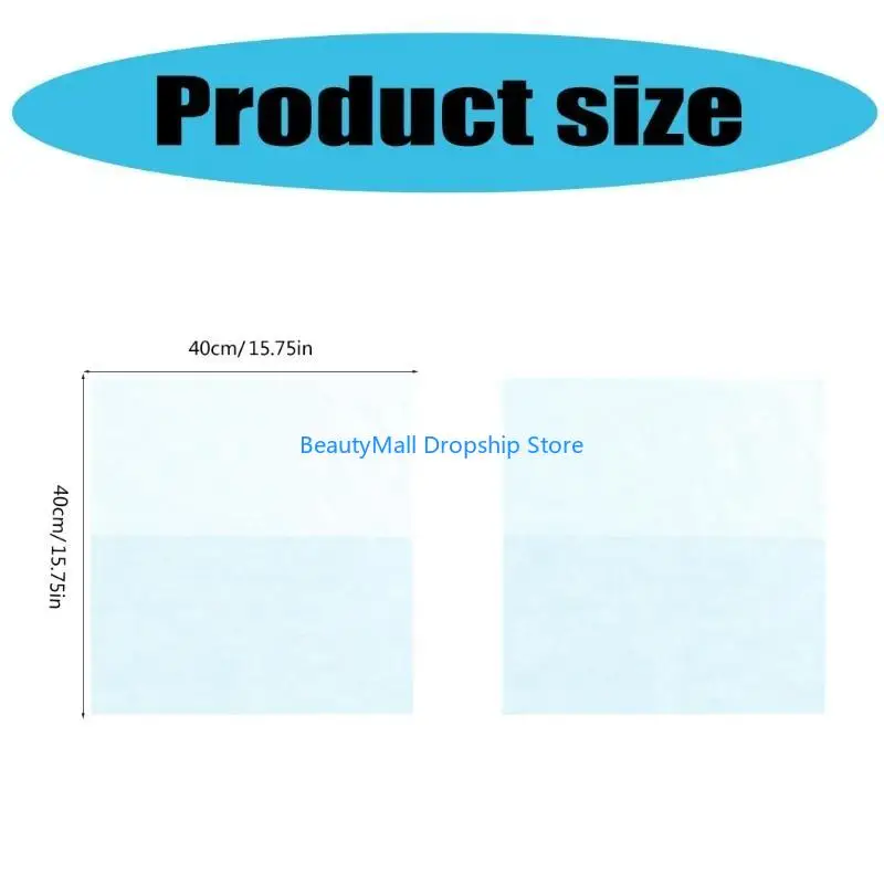 40JD 100 PCS MAYOR PROTECTOR MÁSCA COSMÉTICA COMPRESA MAPIERA ARRILADOR