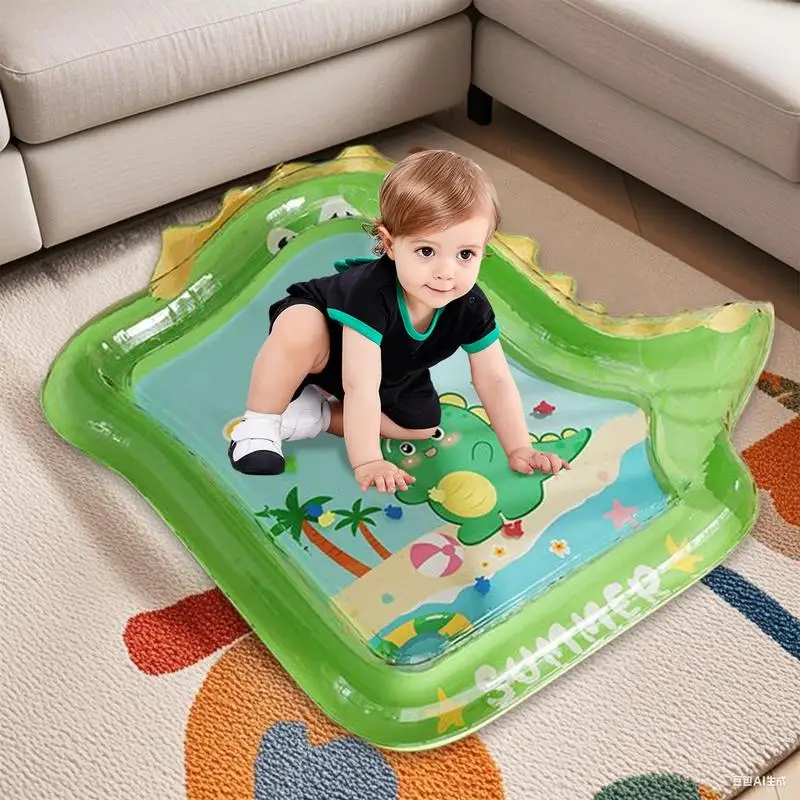 Tapis gonflable imperméable pour bébé, tapis d'eau pour tout-petits, gymnases pour la plage, garderie, voyage, bain, piscine, pépinière, Camping en plein air