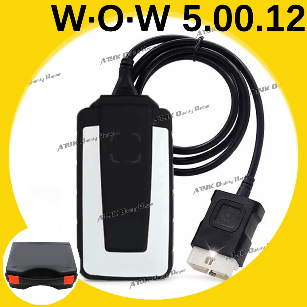 

5.00.12 WOW Wurt-h Snoo-per 5.00.8 R2 Bluetooth с инструментами для проверки ключа obd2 сканер automotriz ЭБУ Диагностика для дельфиза