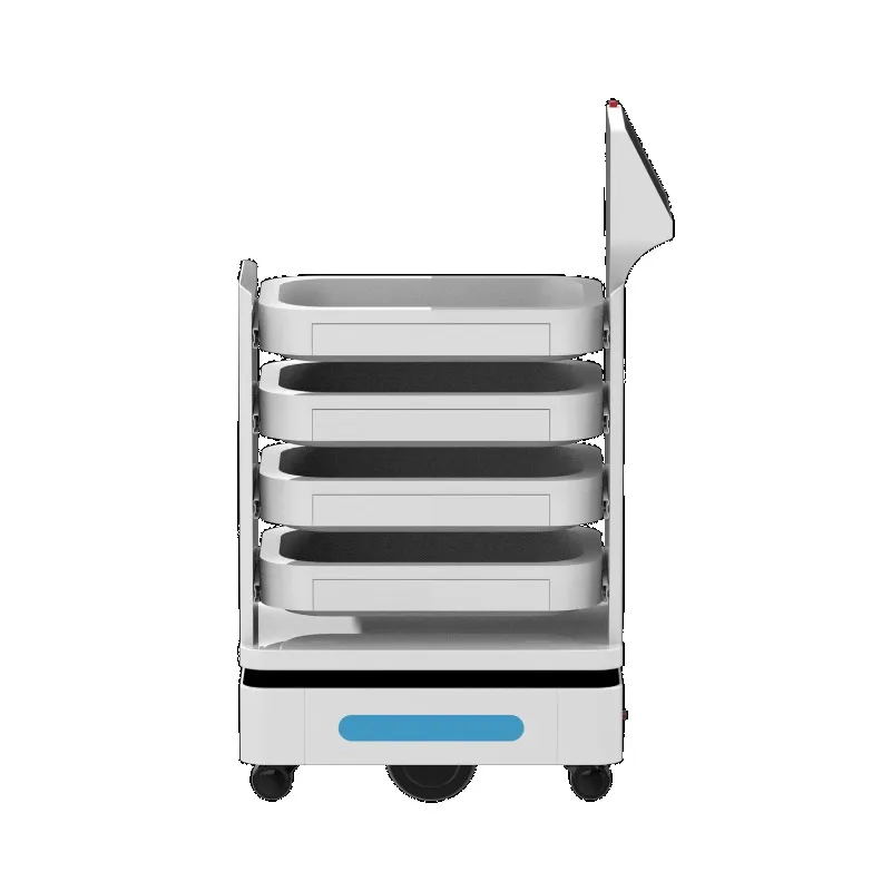 Whale Qiyun Brain Hospital logistics robot, endoscopic transfer robot