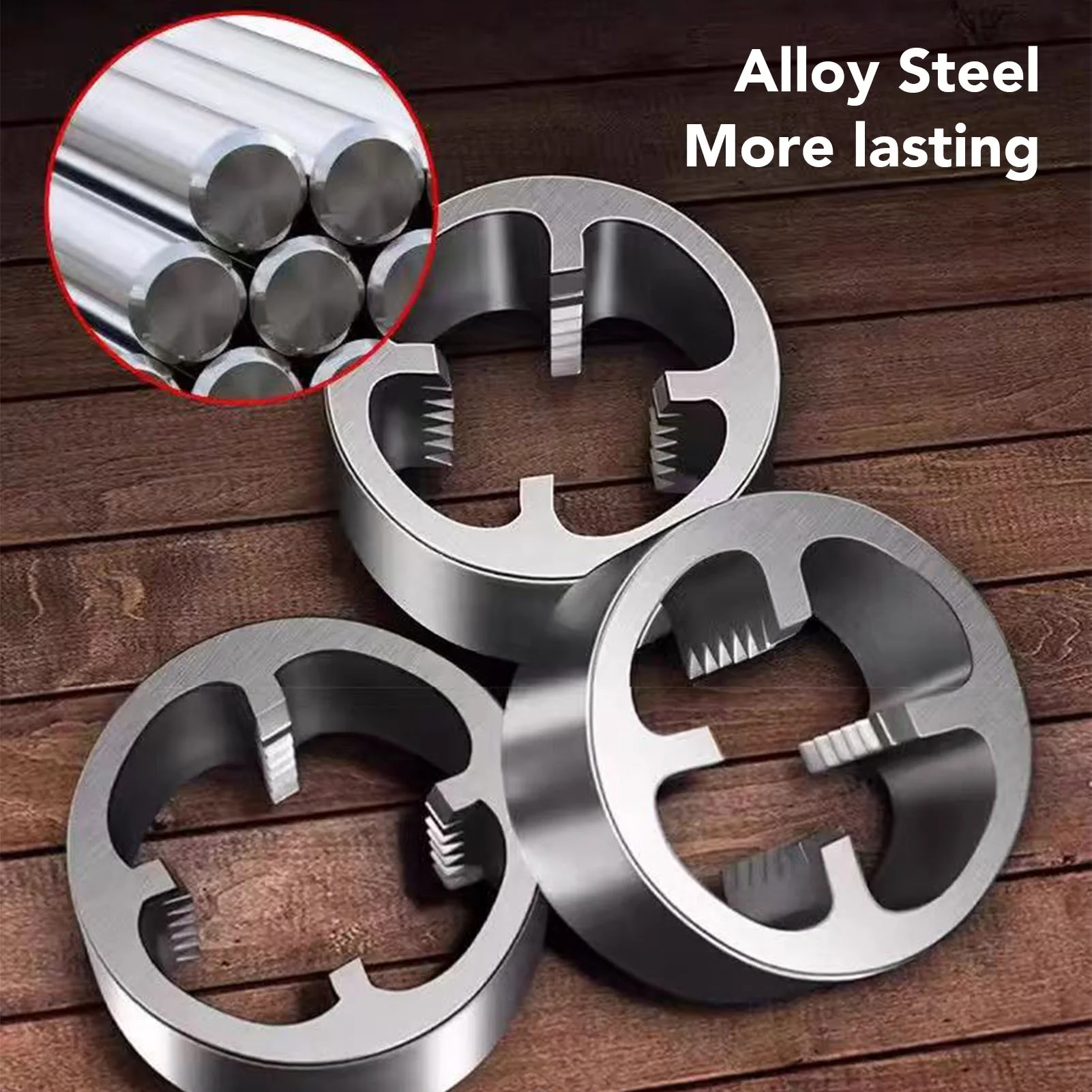 PVC Pipe Threader Kit 1/2in 3/4in 1in Sizes Electric Drill Compatible PVC Pipe Threading Tool PVC Thread Maker PVC Pipe Threader