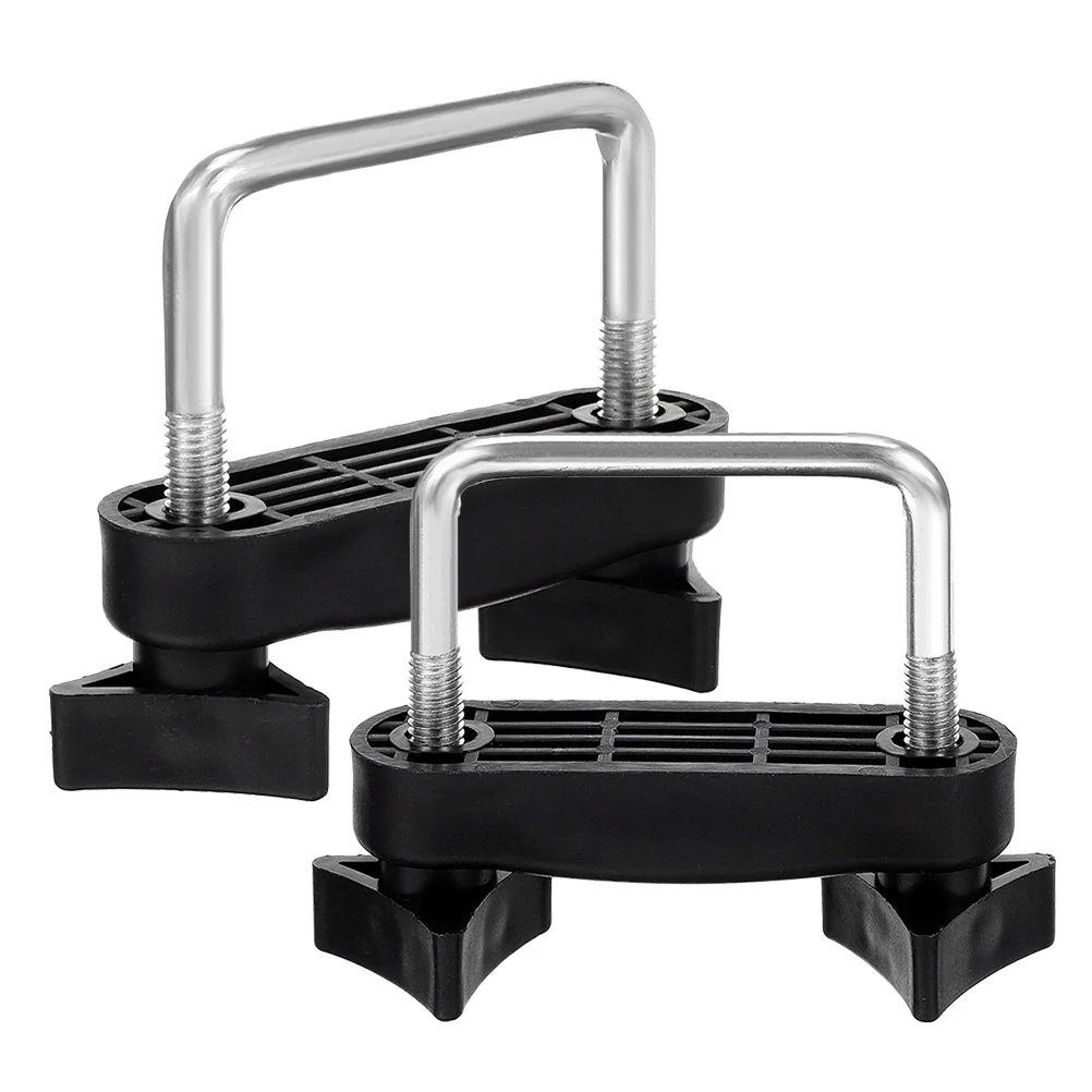 

2Pcs Universal Roof Mount Bracket Versatile Roof Mounting Brackets for Cargo Box Carrier Fixator Clamps Wind Noise Reduction