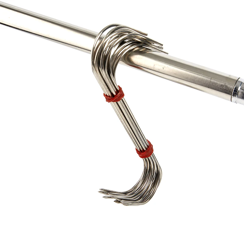 20 шт., крючок для мяса, из нержавеющей стали 20 шт., крючок для мяса, из нержавеющей стали