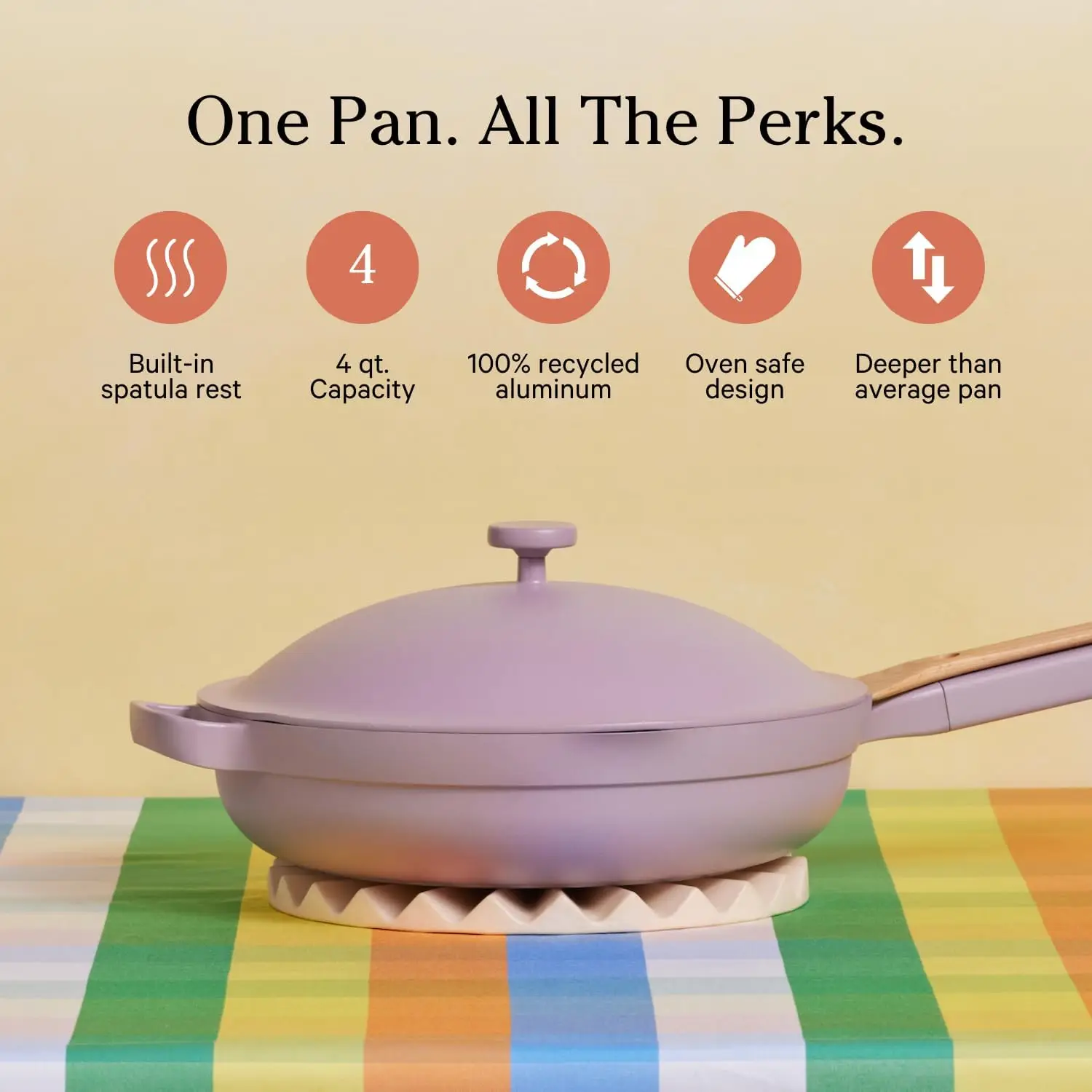 Nonstick, Toxin-Free Ceramic Cookware | Versatile Frying Pan, Skillet, Saute Pan | Stay-C