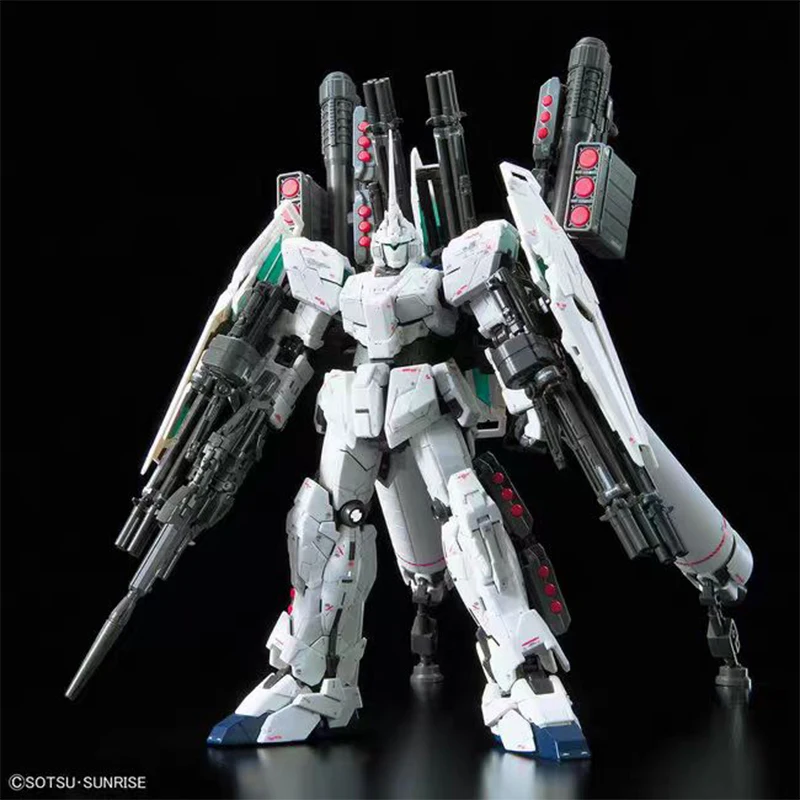 BANDAI Mobile Suit Gundam RG FULLARMOR UNICORN GUNDAM 1/144 Action Figure Model Gift Toy Collection for Kid Animation Peripheral