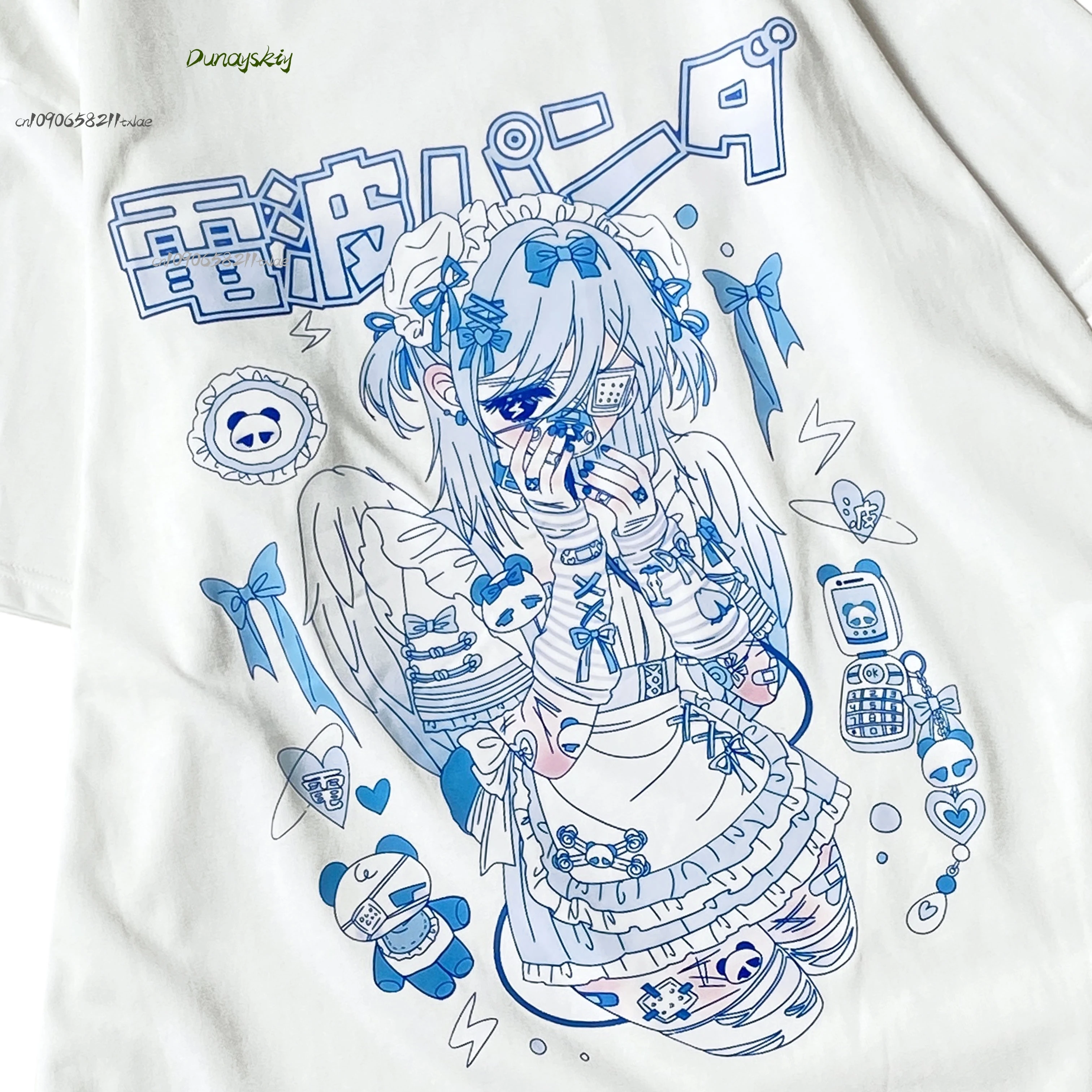 ジライケイ半袖コスプレ衣装ゴシックブルーウォーターシリーズかわいいかわいいパーティーデイリーサブカルチャーハロウィンコスプレ