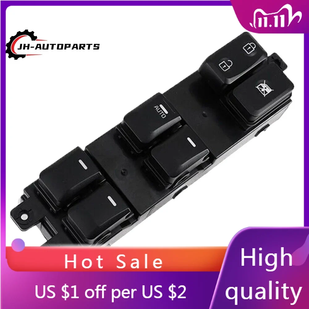

Window Main Control Button Switch For Kia Picanto 2011-2016 Electric Power Window Switch 93570-1Y500,935701Y500