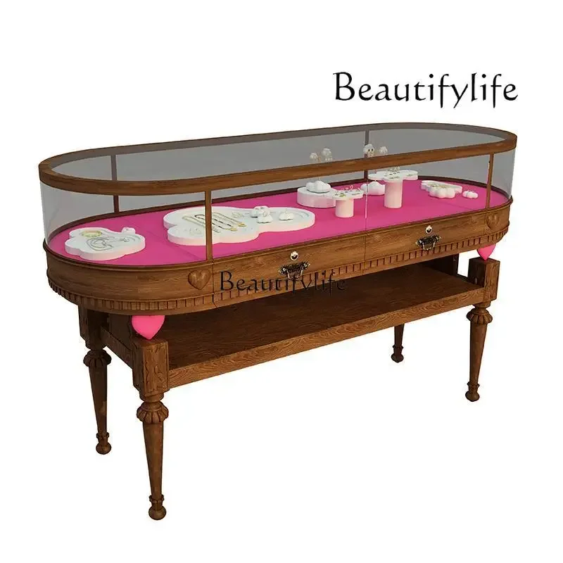 

FG17Jewelry store special display ring bracelet necklace pendant jewelry display shelf window Nakajima