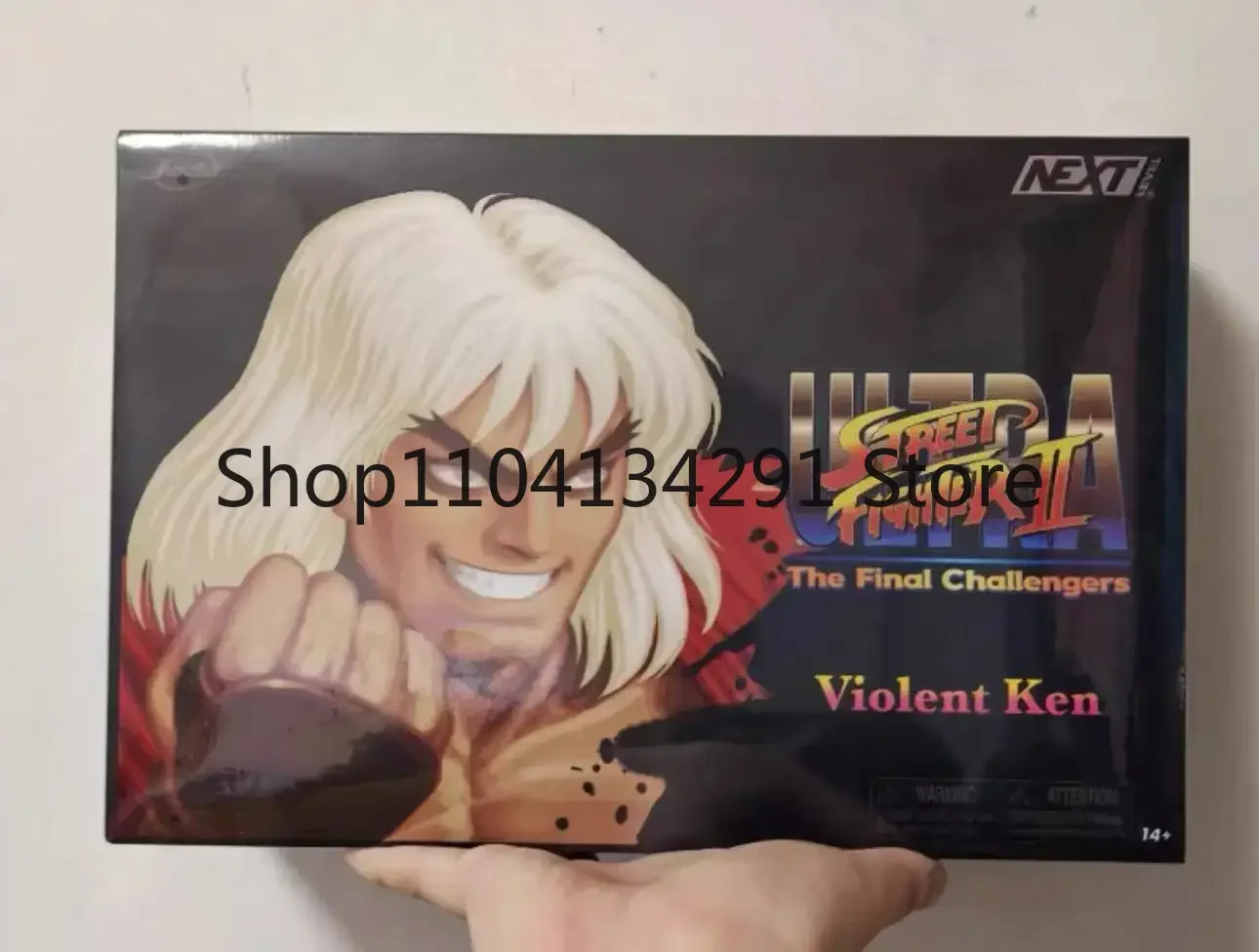 

Original Edition Jada Killing Intent Street Fighter II Changchun Li Violent Ken 1/12 Scale Action Figure Birthday Gift