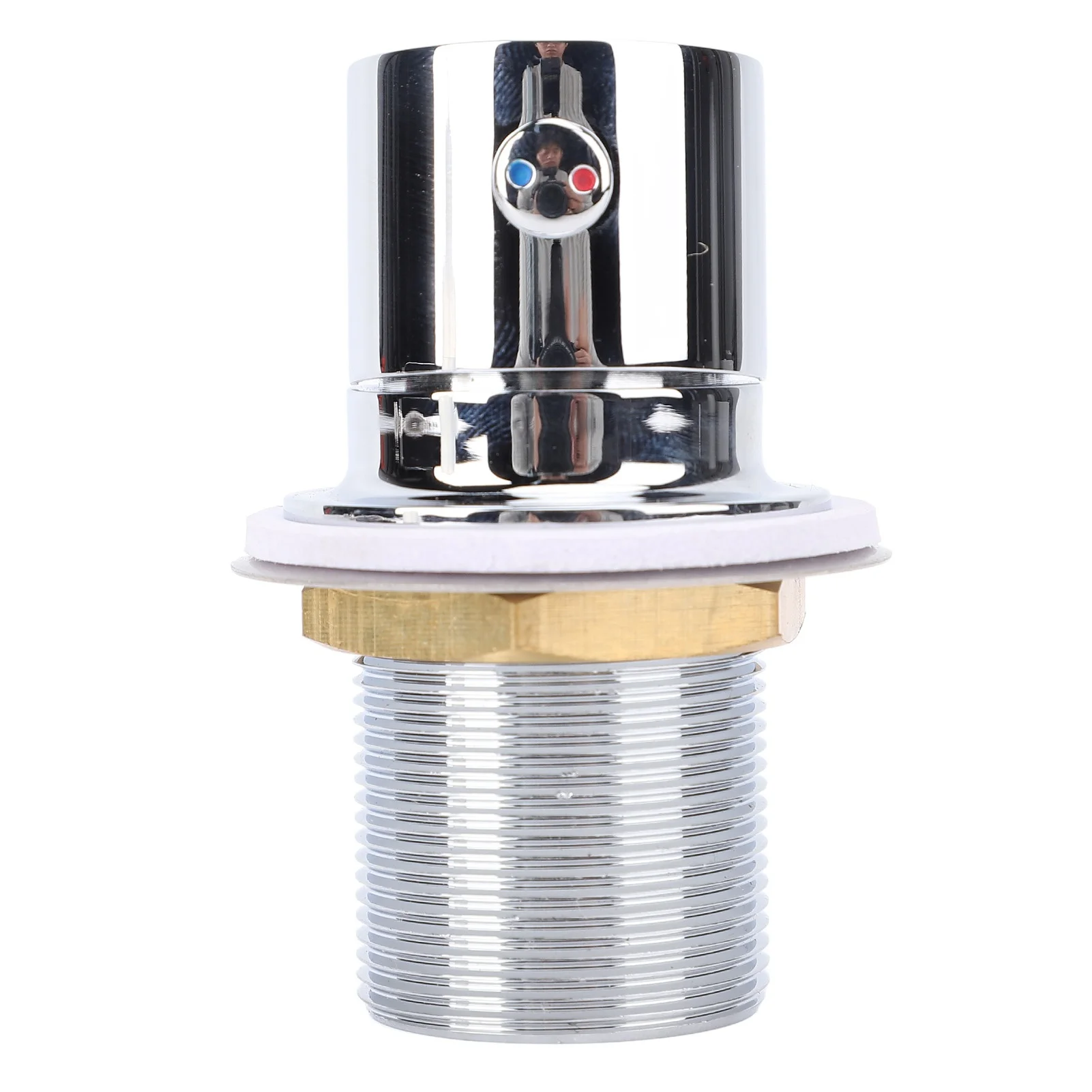 Hot Cold Water Mixing Valve Stainless Steel Accurate Regulation RV Embedded Shower Mixer Valve for Bathtub