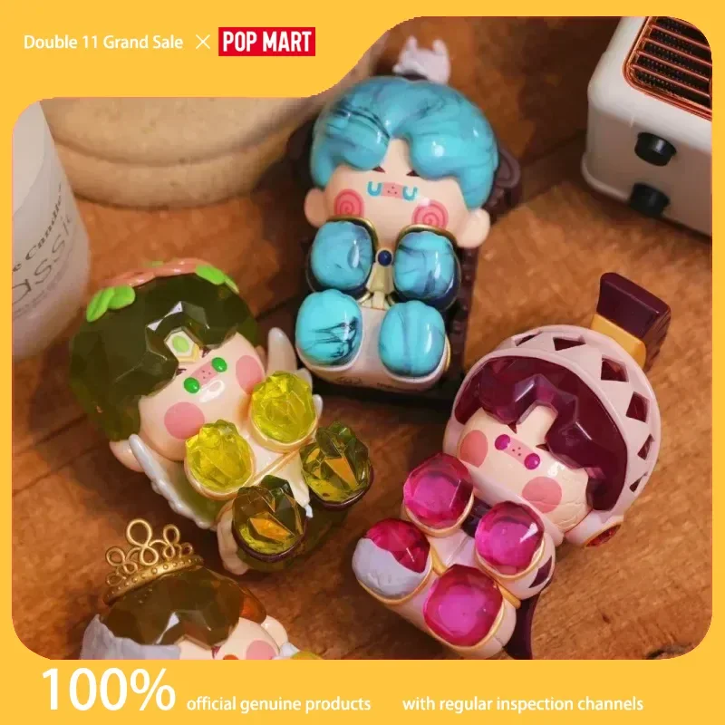 

Genuine Popmart Pinojelly Steadfast Shining Series Figurine Blind Box Toy Gift Doll Decoration Trendy Toys Ornaments Figure Glue