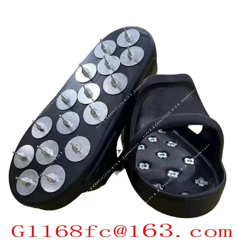 Cement Self Leveling Construction Slipper Style Nail Shoes Are Easy To Wear, Sturdy and Durable, Made of EVA Soft Material