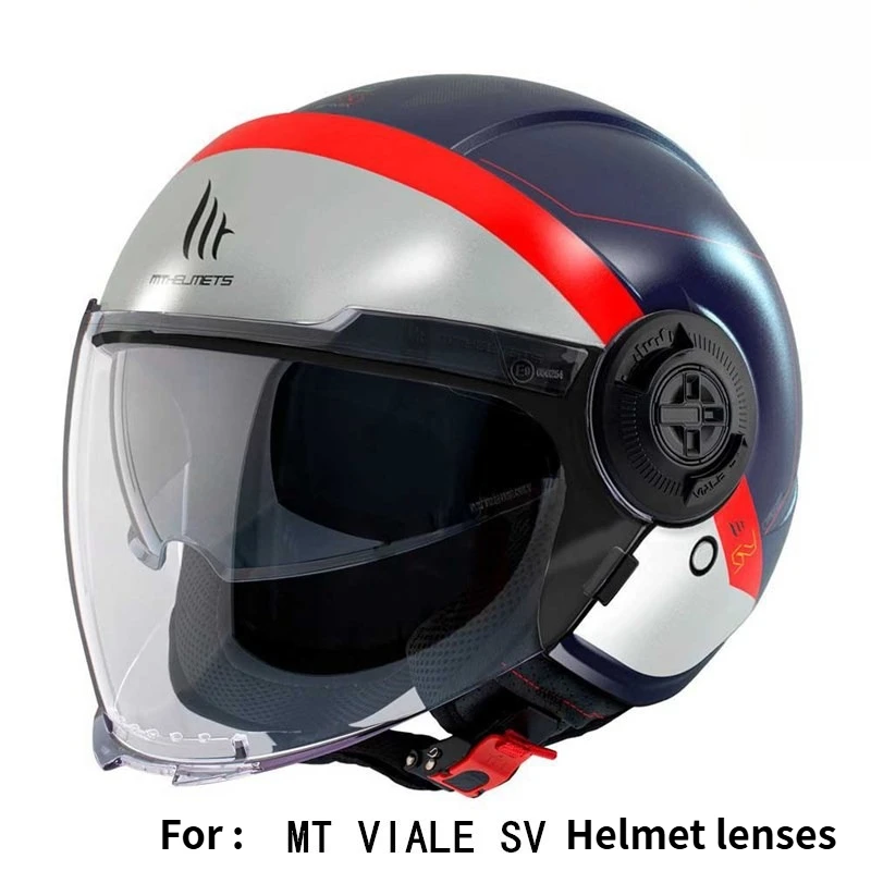 

MT-V-26B Lenses for MT VIALE SV Half Helmet Special Lens Replacement Lens Original Lens capacete de moto cascos para moto