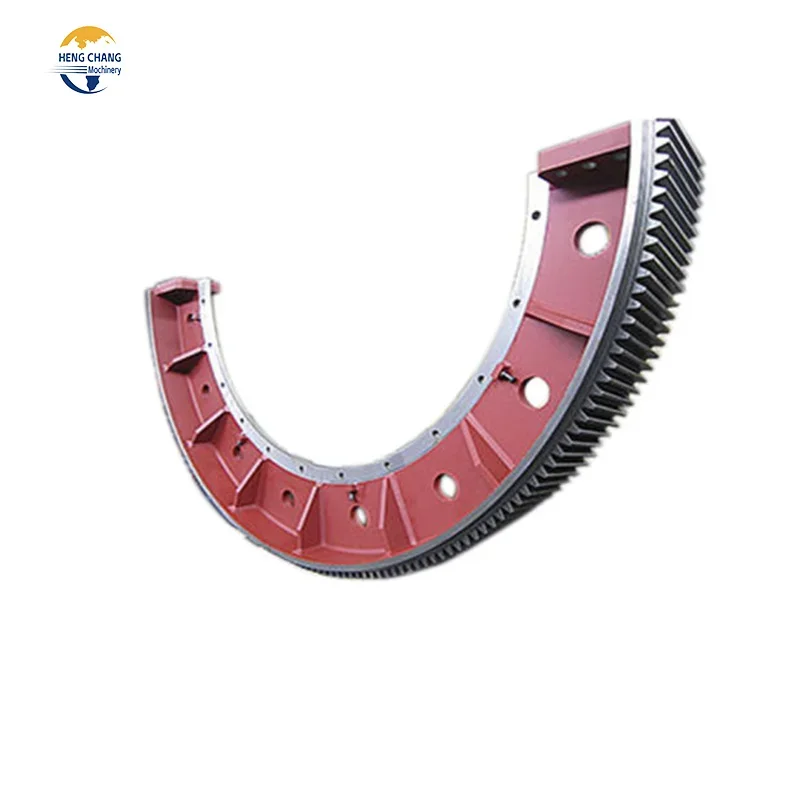 China Professional Manufacturer Custom Large Diameter Ring Gear Forging Girth Gear Segmented Gear Ring