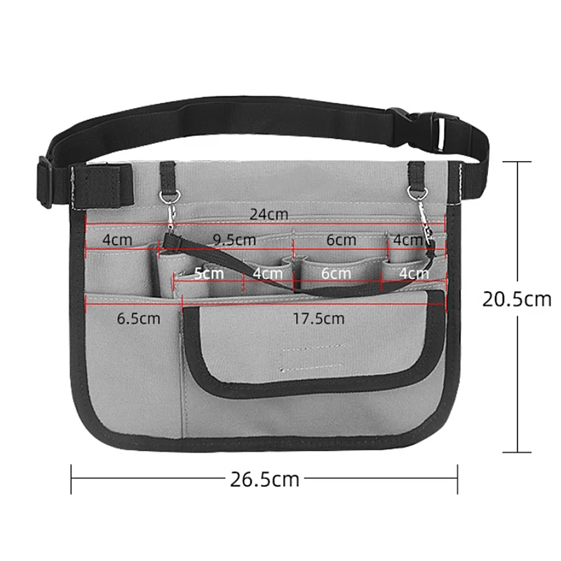 Nurse Fanny Pack Multi Pocket Waist Organizer Belt with Adjustable Strap Pouch Portable